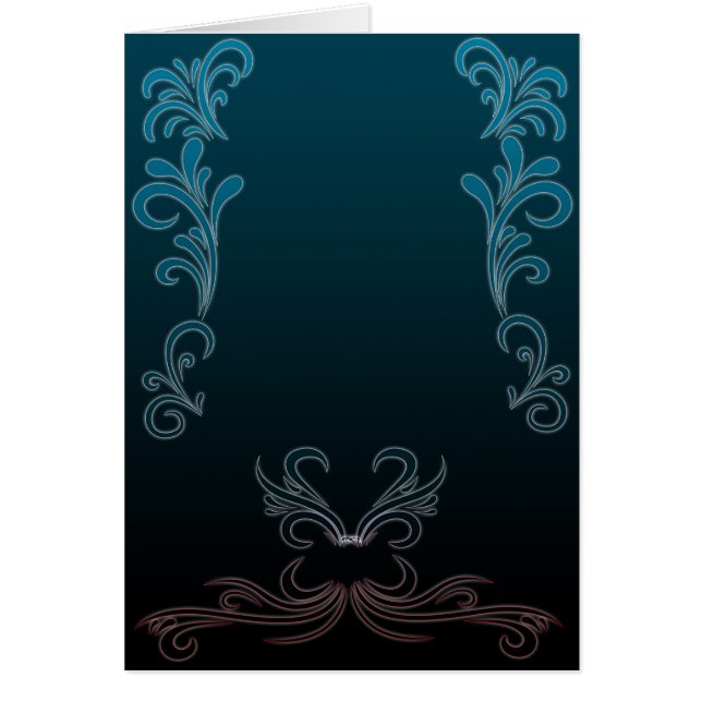 Blue Vines  (portrait) (Front)