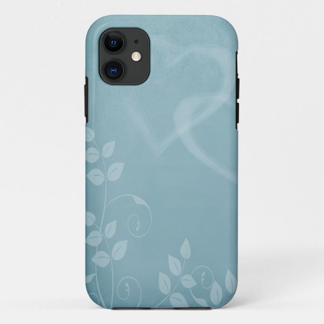 Blue Vintage Case-Mate iPhone Case (Back)