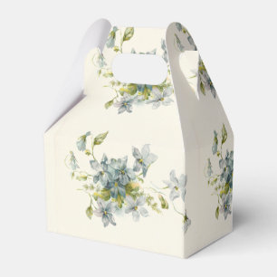 Blue Vintage Floral Celebrations Multi Styles Favour Box