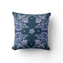 Blue Vintage Square