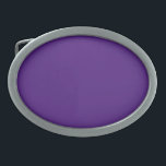 Blue-violet (colour wheel) (solid colour)  belt buckle<br><div class="desc">Blue-violet (colour wheel) (solid colour)</div>