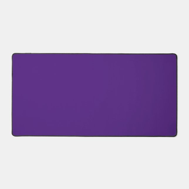 Blue-violet (colour wheel) (solid colour)  desk mat (Front)