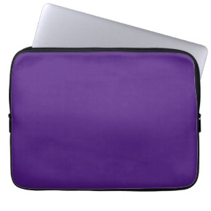 Blue-violet (colour wheel) (solid colour)  laptop sleeve