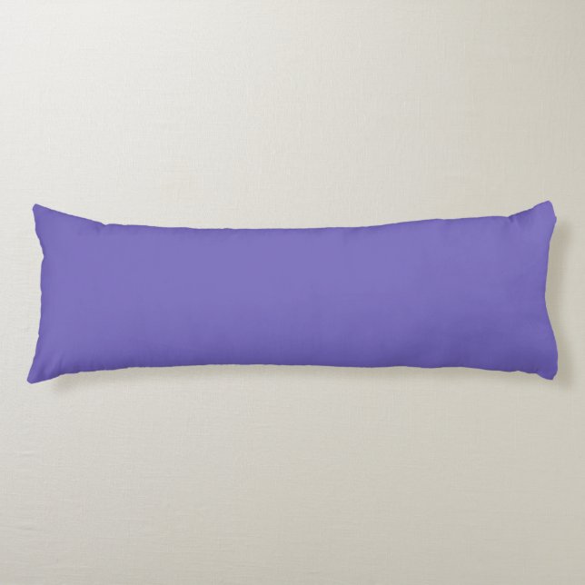 Blue-violet (Crayola)(solid colour)  Body Cushion (Front)