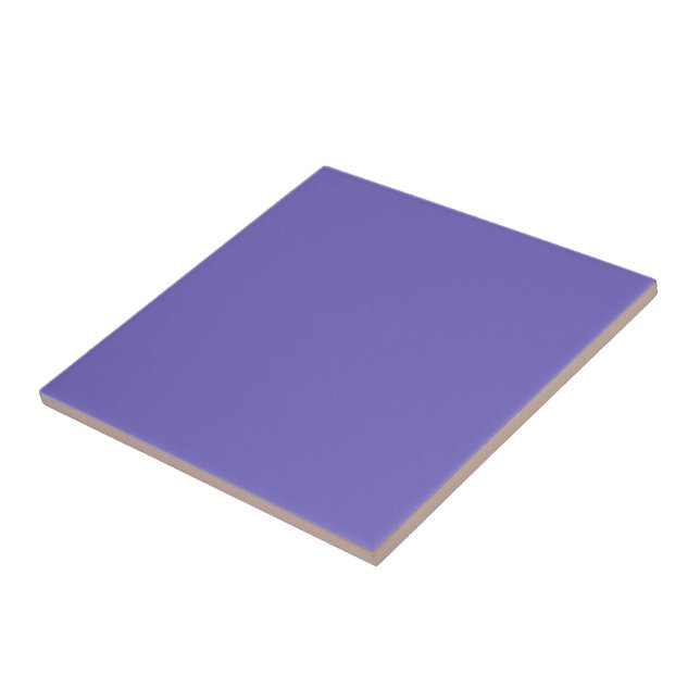 Blue-violet (Crayola)(solid colour)  Ceramic Tile (Side)