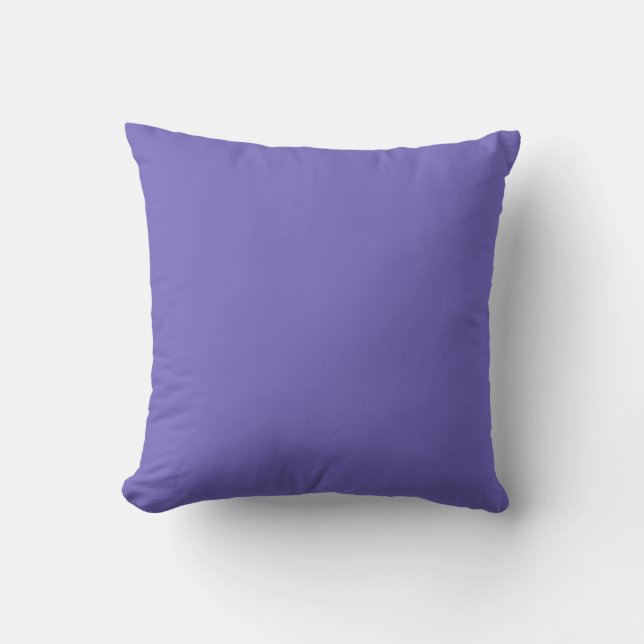 Blue-violet (Crayola)(solid colour)  Cushion (Front)