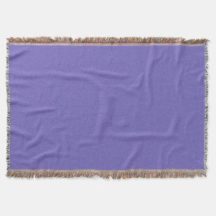 Blue-violet (Crayola)(solid colour) Throw Blanket