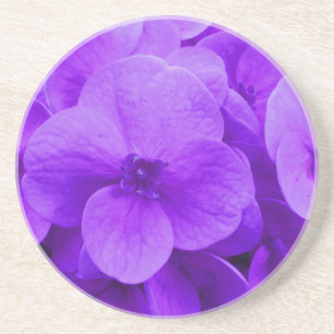 Blue Violet Hydrangea Coaster