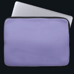 Blue Violet Laptop Sleeve<br><div class="desc">Here is a cool plain colour of purple. What a gorgeous soft and calm hue.
 
Designed in beautiful Washington state,  USA,  by an independent artist. Thank you for your support.</div>