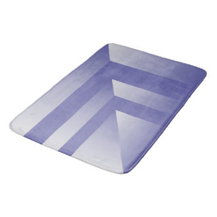 Blue violet shades bath mat