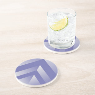 Blue violet shades coaster
