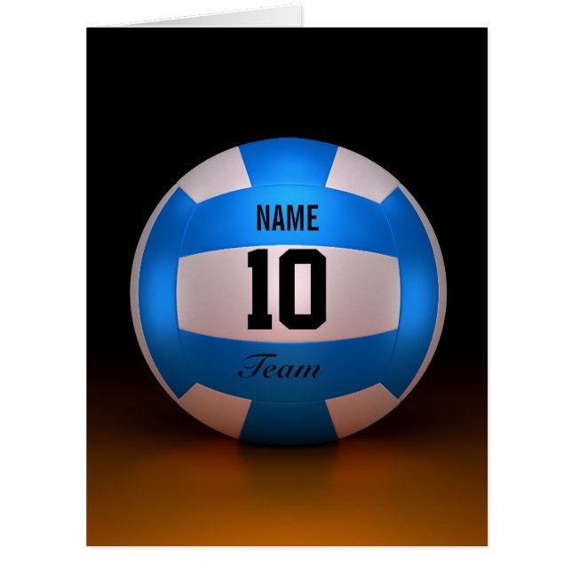 Blue Volleyball (Front)