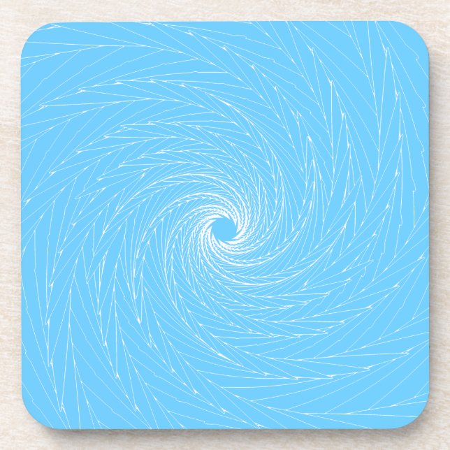 Blue Vortex Coaster (Front)