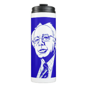 blue vote bernie sanders thermal tumbler