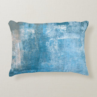 Blue Wall Accent Pillow