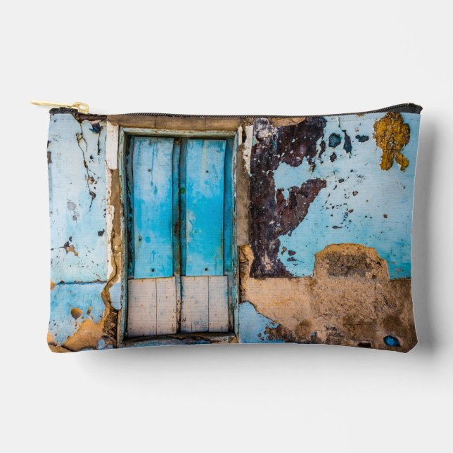 Blue wall and door accessory pouch (Front)