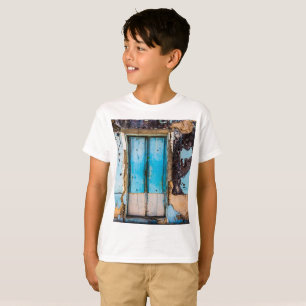 Blue wall and door T-Shirt