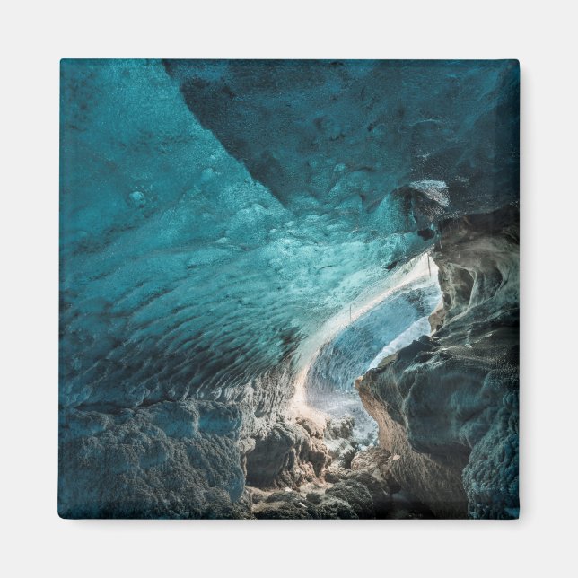 Blue Walls Of An Ice Cave Magnet (Front)