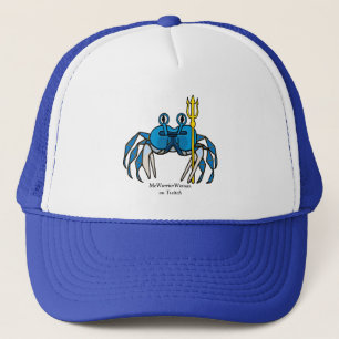 Blue Warrior Crab,  MeWarriorWoman on Twitch Trucker Hat