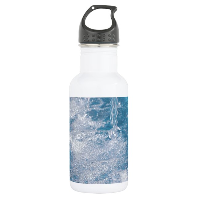 Blue water 532 ml water bottle (Front)