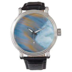 Blue water abstract, Canada Watch