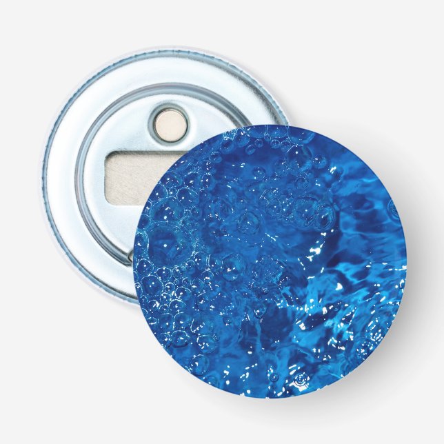 Blue water bottle opener (Front)