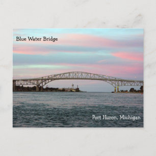Blue Water Bridge post card