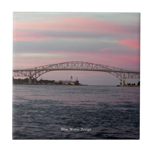 Blue Water Bridge tile (Front)