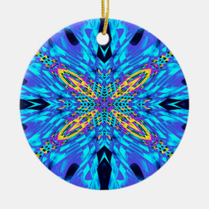 BLUE WATER CERAMIC ORNAMENT