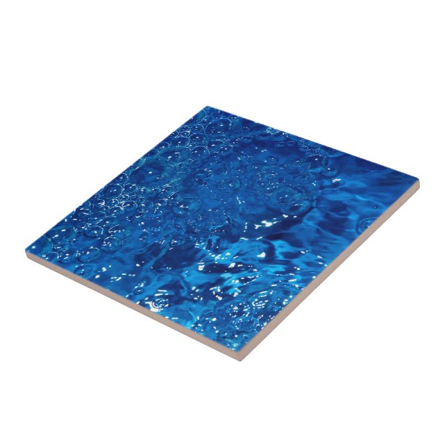 Blue water ceramic tile (Side)