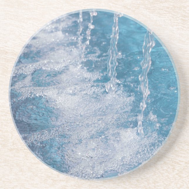 Blue water coaster (Front)