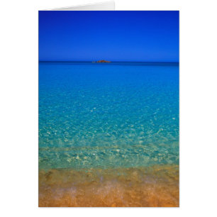 Blue water, Exuma Islands, Bahamas.