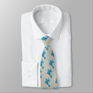 Blue Water Faucet Tie