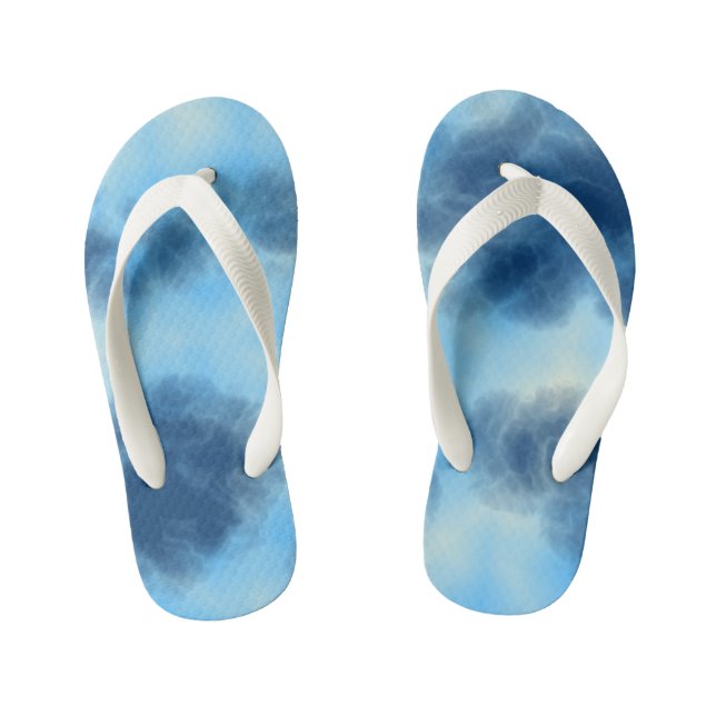 Blue Water  Kid's Thongs (Footbed)