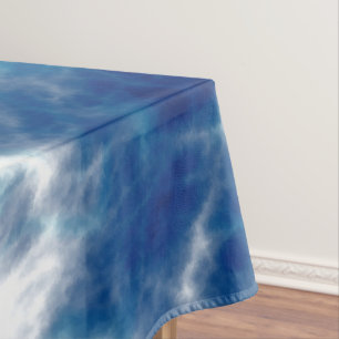 Blue Water Marble  Tablecloth