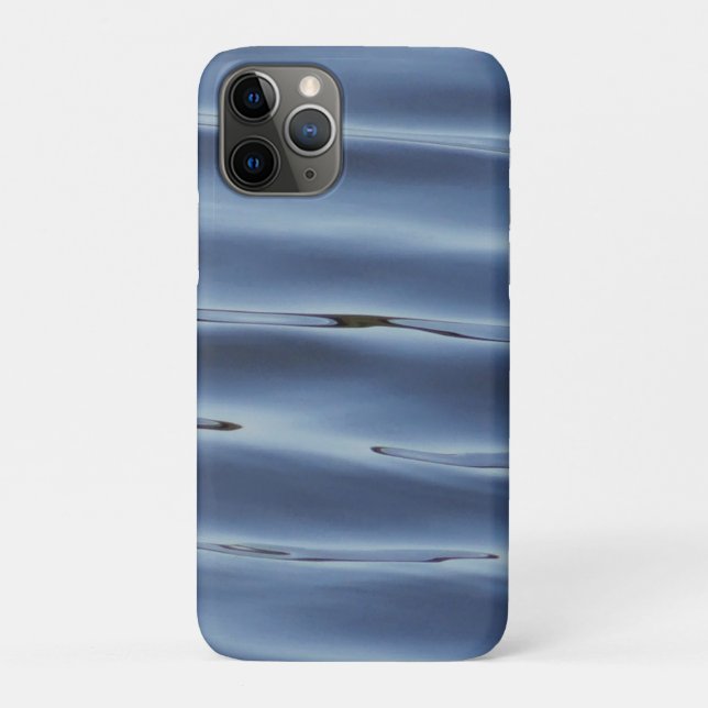 Blue water pattern Case-Mate iPhone case (Back)