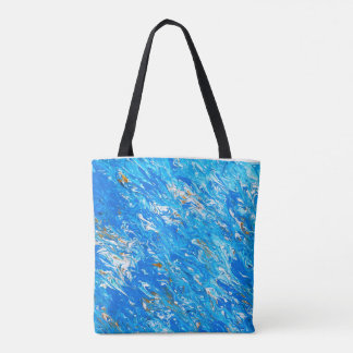 Blue Water Shopping Bag