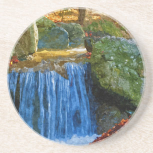 Blue Water Spring Coaster