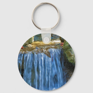 Blue Water Spring Key Ring
