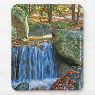 Blue Water Spring Mousepad