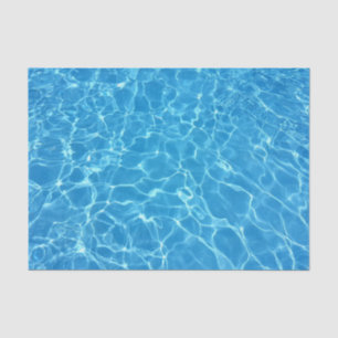 Blue Water Texture Tissue Paper