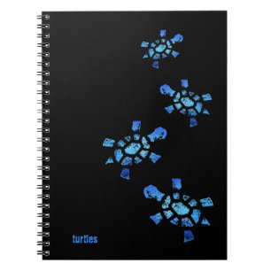 Blue Water Turtles Notebook