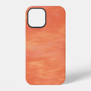 BLUE WATER WITH WHITE BUBBLES iPhone 12 CASE