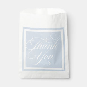 Blue Watercolor Enchanting Cloudscape Wedding Favour Bag