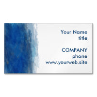 Blue watercolor paint abstract background