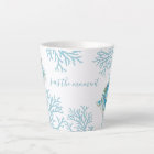 Blue Watercolor Sea Turtle