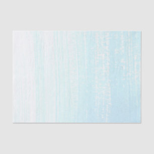 Blue Watercolor Strokes Tissue Paper
