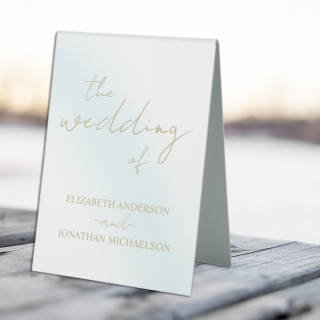 Blue Watercolor Wave Wedding (Creator Uploaded)