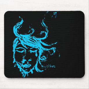 blue waters mouse pad