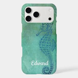 Blue Waters, Seahorse and Flourish